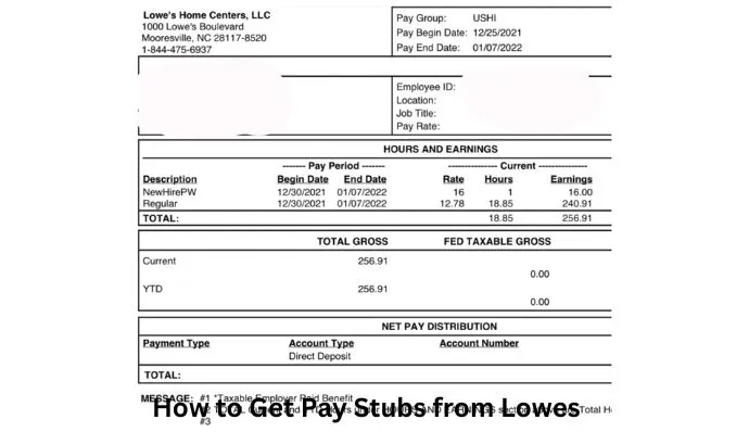 How to Get Pay Stubs from Lowes